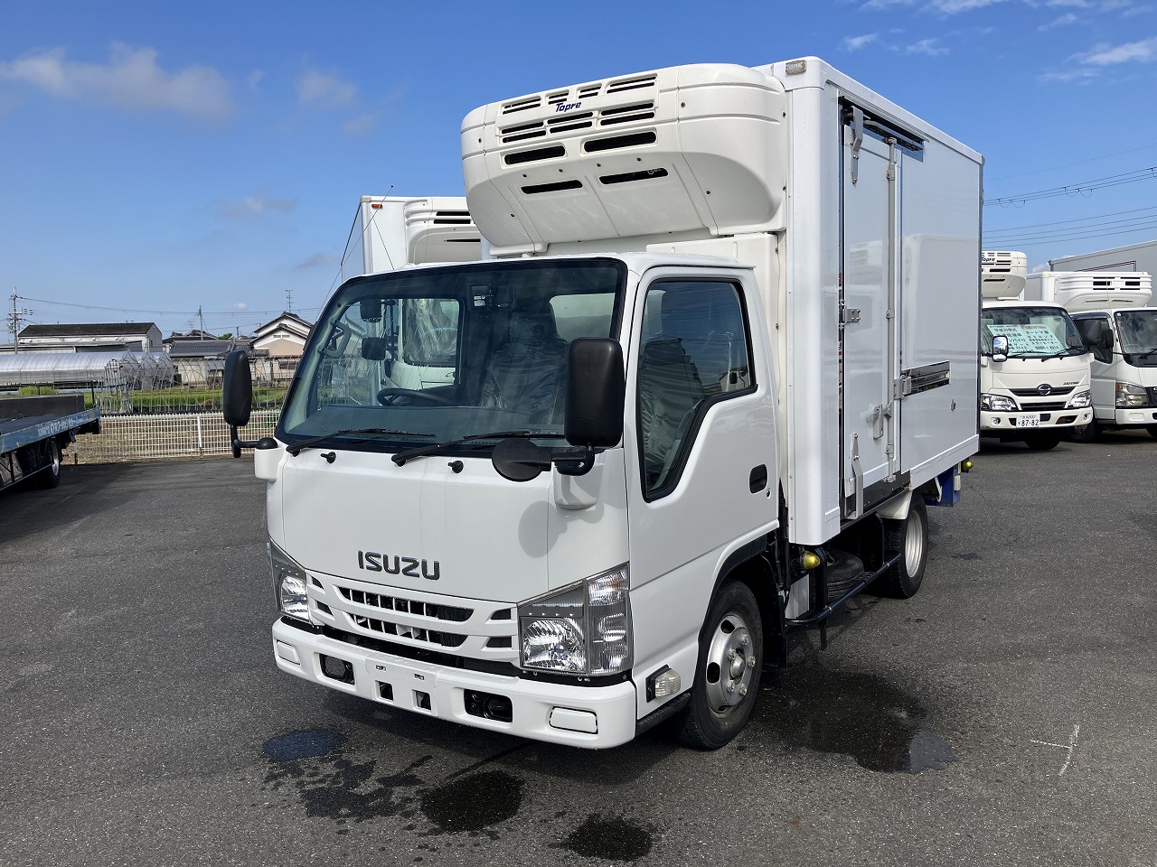 #2204 令和１年式エルフ　オートマ低温冷凍車　スタンバイ付き